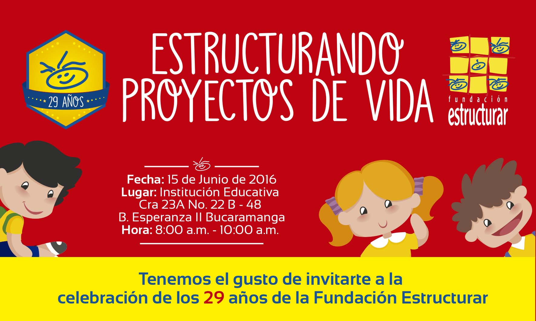 Aniversario 29 Fundaci&oacute;n Estructurar