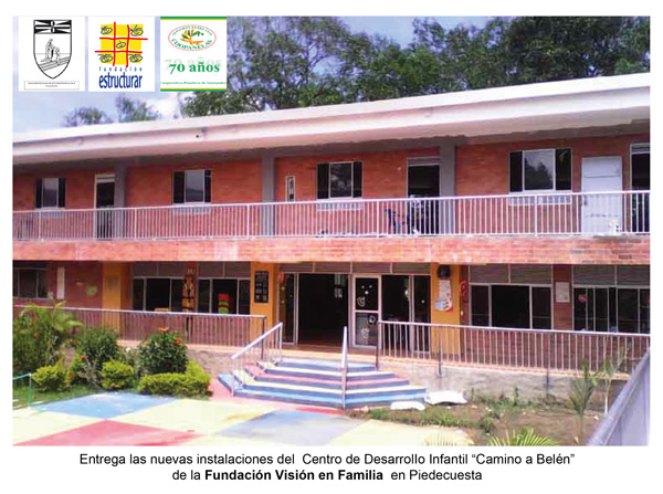 Bolet&iacute;n 070. Entrega de obras del CDI "Camino a Bel&eacute;n" en Piedecuesta