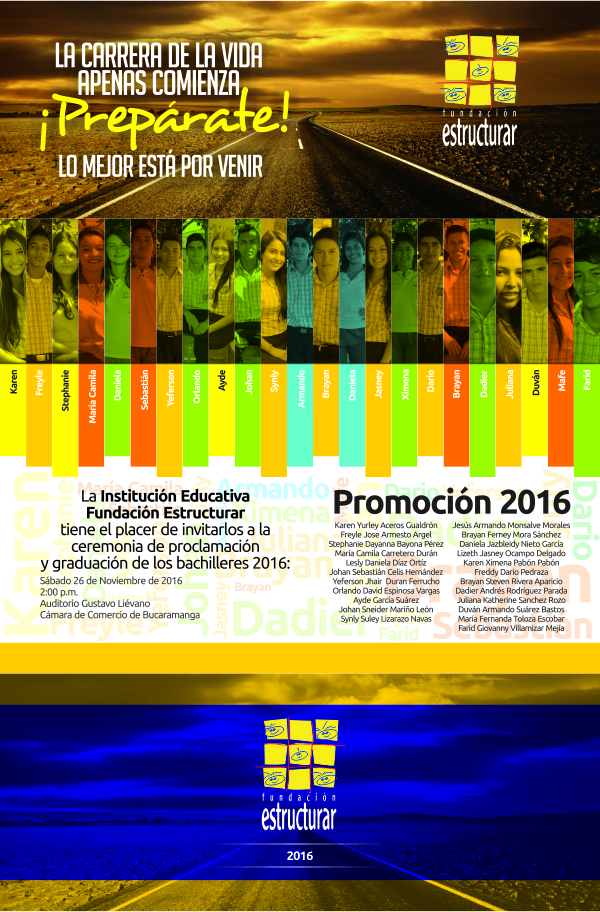 INVITACI&Oacute;N GRADOS 11&deg;