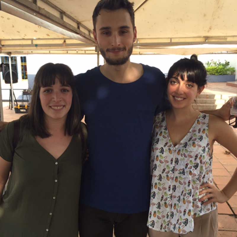 Bienvenidos: Jhon, Saioa y Lohitzune.