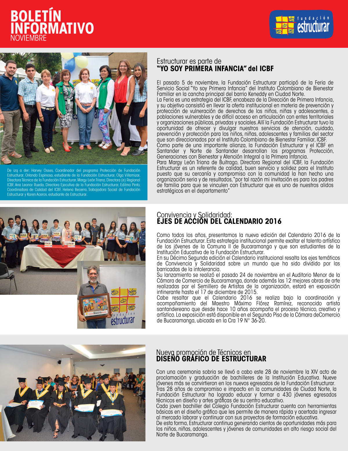Bolet&iacute;n Noviembre Fundaci&oacute;n Estructurar