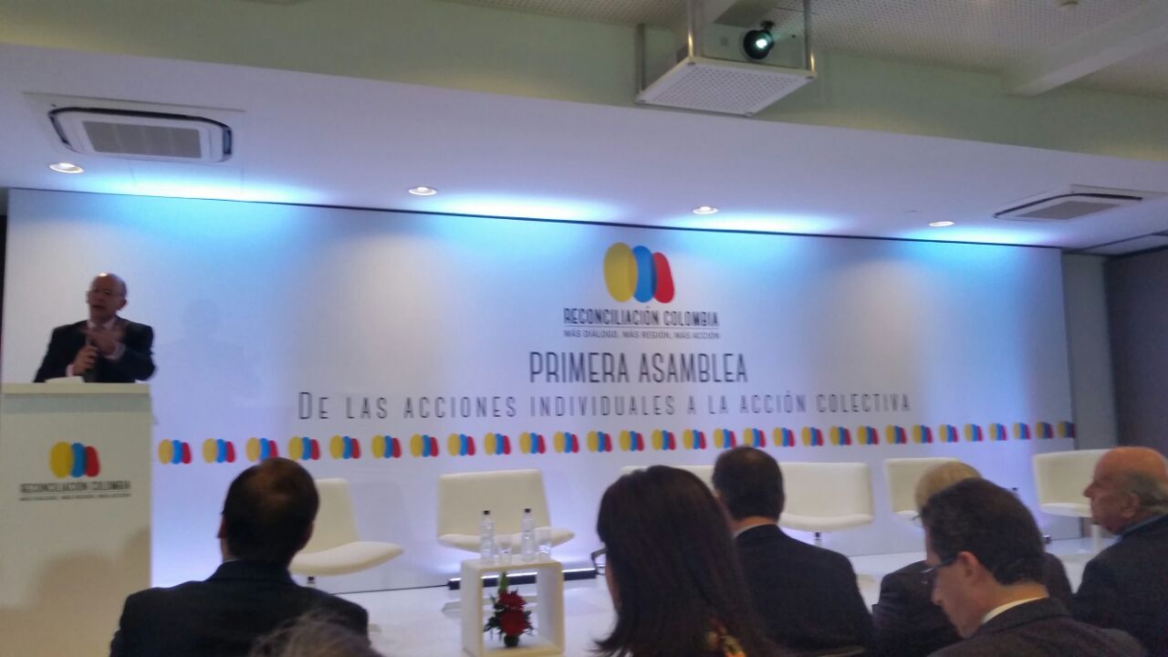 Primera asamblea Corporaci&oacute;n  Reconciliaci&oacute;n Colombia